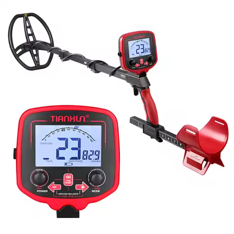 TX850 Updated Professional Underground Metal Detector Gold Digger Treasure Hunter Pinpointer Depth 2