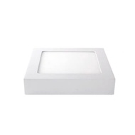 12W 6” Square Surface LED Down Light, 3500K Warm Light
