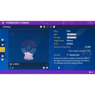 Pokemon Scarlet & Violet Shiny 6IV Japanese Ditto