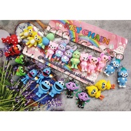 GANTUNGAN ELMO SESAM3 STREET KEYCHAIN IMPORTED VIRAL KEYCHAIN/ STELLA LOU D1SNEY KEYCHAIN/ ELMO AND 
