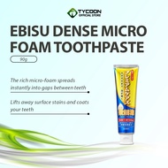 (Clearance) Japan Ebisu Micro Foam Deep Clean Toothpaste 90g(EP-0120) Expiry date: 17/10/2026