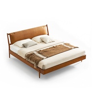 LaFloria® Asiades Leather Bed Frame/  bed frame queen/king size bed frame/platform bed frame/wooden bed frame √ Free shipping