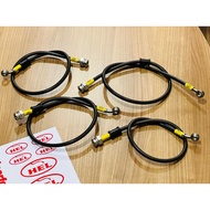 Honda ADV350 HEL Steel Braided Brake Hose SET PNP Plug And Play ABS Full ADV 350 Stainless Steel Car