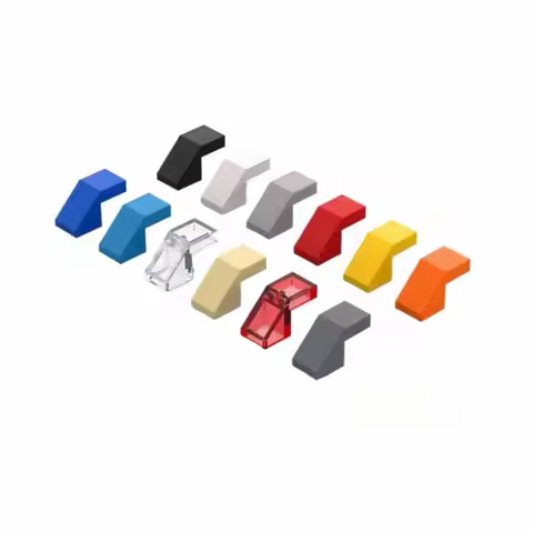 25pcs MOC compatible with 28192 slope 45 ° 1x2 inclined stone DIY assembly building block particles 
