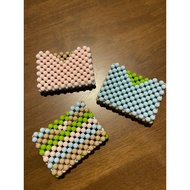 Beaded Card Holder / Card Holder / Beads Card Holder / Pop Card Holder / Cute Card Holder
