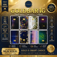 Tukangemas Gold Bar 1g 999.9 Pure 24K  | Resit Rasmi TukangemaS (GB)