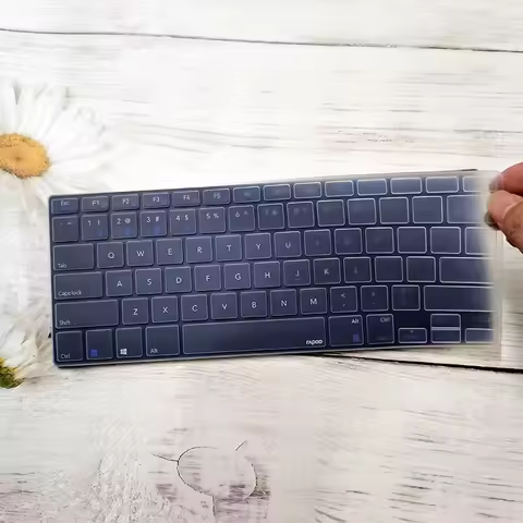 Dustproof Silicone keyboard Cover Skin Protector Guard For RAPOO E9000 E9000M E9000G E6080 E6080L RA