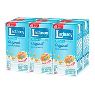 แลคตาซอย 300ml 1 ลัง บรรจุ 6 แพ็ค น้ำนมถั่วเหลือยูเอชที รสหวาน Lactasoy เบสช๊อย.65 BestChoice.65