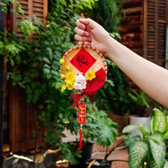 Mẹt Nông Sản Rau Củ Trang Trí H99 Kèm Đèn Decor Nhà Cửa Trang Trí Tết TTNTSS051