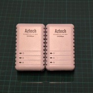 Aztech HomePlug AV Mini 200Mbps [1 Set/ 2 Pairs] [Secondhand]
