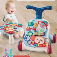Baby Stroller Baby Anti-Rollover ou Legs Learn to Walk Walking Stroller Toy 6-7-18 Months