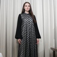 Dress Muslim Prive Ivan Gunawan - Bounty Black Dress | Abaya gamis