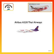 [1:400] Airbus A320 Thai Airways Assembly Paper Model - MohinhgiayVN