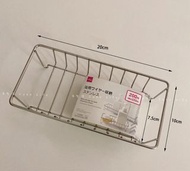 日本大創304不鏽鋼置物瀝水架，daiso浴室收納架