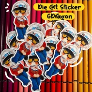 Die Cut Stickers Bigbang GD Taeyang Daesung TOP Seagri / Gdragon G Dragon Vinyl Sticker