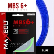 MAXBOLT MBS 6+ 0.66mm Badminton String Made in Japan 100%ORIGINAL
