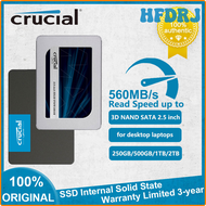 HFDRJ NEW Crucial MX500 BX500 SSD Internal Solid State Drive 250GB 500G 1TB 2TB 4TB 2.5 SATA3 SSD for Dell Lenovo Asus Laptop Desktop SSNTY