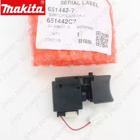 Genuine Makita SWITCH 6514427 C3JR-1A-1 IMPACT DRIVER & WRENCH 651442-7 TD001G TW004 TW005 DTD172 DT
