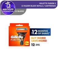 Gillette Fusion 12 Razor Blade Refills / Cartridges