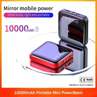 10000mAh Portable Mini PowerBank Mirror Screen Digital Display PowerBank