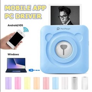 Portable Peripage A6 Inkless Pocket Thermal Bluetooth Printer Mini Portable Bluetooth Wireless Paper