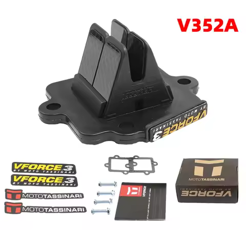 Motorcycle V352A Reed Valve Kits Carbon Fiber For Min Horiz. Yamaha 50 YQ Aerox R E2 2003-2012 And Y