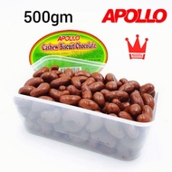 HALAL Apollo cashew biscuit chocolate 500gm(packing with bubble wrap)