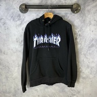 Thrasher purple flame hoodie 紫火 連帽衛衣