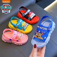 paw patrol Children's slippers kids slippers Hole shoes children's slippers children's Non Slip cool slippers bag heel shoes