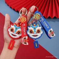 Lion Dance Keychain Small Pendant Chain Nanshiling Southern Culture North Lion Auspicious Lion Penda