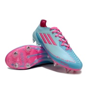 size:38-46 Ready Stock Messi F50  Elite SG laceless Men's Outdoor Knitted Football Shoes, Anti slip 