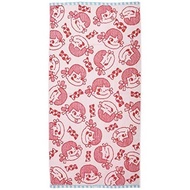 Marushin 2965004500 Maruma Bath Towel Peko &amp; Poko Peko-chan Emotion 100 cotton Antibacterial and deodorant processing...