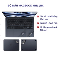 JRC 4in1 Fullbody sticker for Macbook Air 13.3"(2018-2020), macbook pro 2020, Macbook M1 - Anti-scra