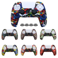 PS5 Soft Silicone Gel Rubber Case Dustproof Gamepad Cover For Playstation 5 Controller Protection Case Game Accessories