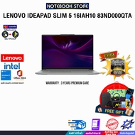 [ผ่อน 0% 10 ด.] LENOVO IDEAPAD SLIM 5 16IAH10 83ND000QTA/Core™ Ultra 7 255H/ประกัน 3 Years Premium C