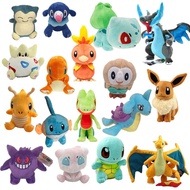 8-30cm Pokemon Plush Pikachu Toys Squirtle Charmander Wigglytuff Mewtwo Pocket Monster Eevee Plush T