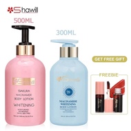 Shawill Niacinamide Body Lotion Sakura SPF15+ Whitening Lotion Moisturize