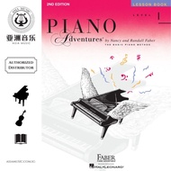 AUTHORIZED DISTRIBUTOR - HAL LEONARD - PIANO ADVENTURES LESSON BOOK LEVEL 1 (2nd Edition)