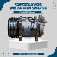 SD508 Universal Car AC COMPRESSOR Sanden 508 Model BEST QUALITY