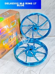 VELG DELKEVIC RING 17 M8 VARIO 125 150 MIO SPORTY NMAX NEW NMAX OLD AEROX 155 OLD NEW MODEL AK88 ORI