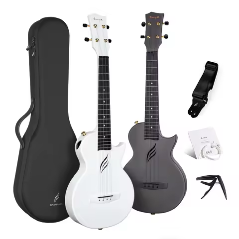 Enya Tenor Ukulele NOVA U Pro 26 Inch Carbon Fiber Cutaway Travel Ukelele Music Instrument Beginner 