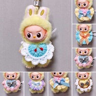 For Labubu V4 clothes cute bib labubu 4.0 heart stirring password baby clothes