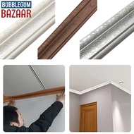 [BUBL] Waist Line Skirting Line 3D Wall Stickers 3D Foam Edge Border  Sticker