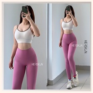 HERSIGN Women's gym Set Women's yoga Set Dual strap bra and leggings SMIXB32BL28A HERSIGN CORELYNE c