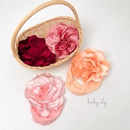 BABY ELY | 0-3 years Fiona Big flower baby girl headband premium flowerBIG newborn baby girl party e