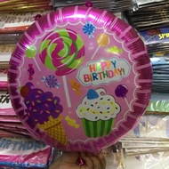 Pink Happy Birthday Balloon 18inches