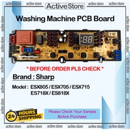 Sharp Washing Machine PCB Board ESX805 ESX705 ESX715 ES718X ES818X