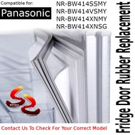 Panasonic Refrigerator Fridge Door Seal Gasket Rubber Replacement part NR-BW414SSMY NR-BW414VSMY NR-
