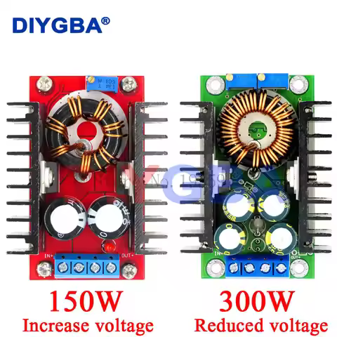 1PCS DC DC 9A 300W 150W Boost Converter Step Down Buck Converter 5-40V To 1.2-35V Power module XL401