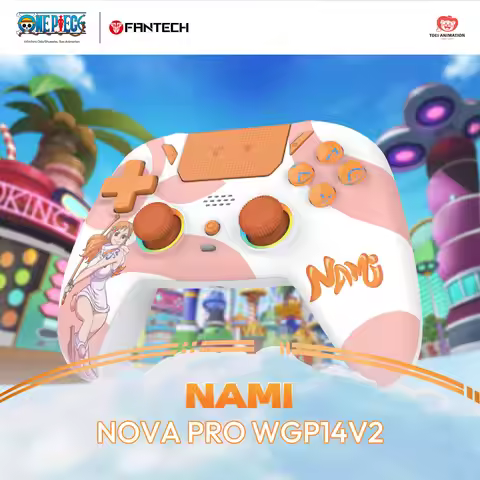 FANTECH NOVA PRO WGP14V2 Officially Licensed One Piece Collaboration Wireless Game Controller Hall E